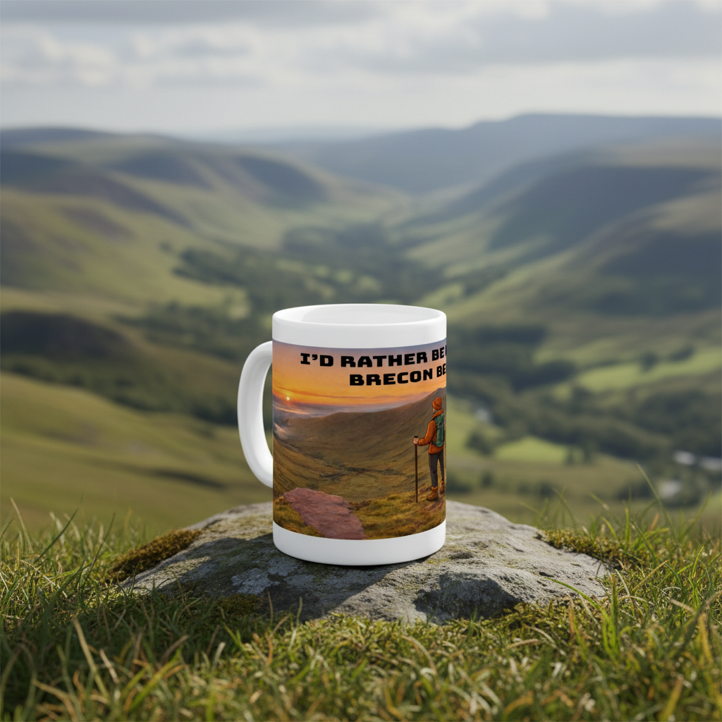 I'd Rather Be on Dartmoor Ceramic Mug 15oz - for Him