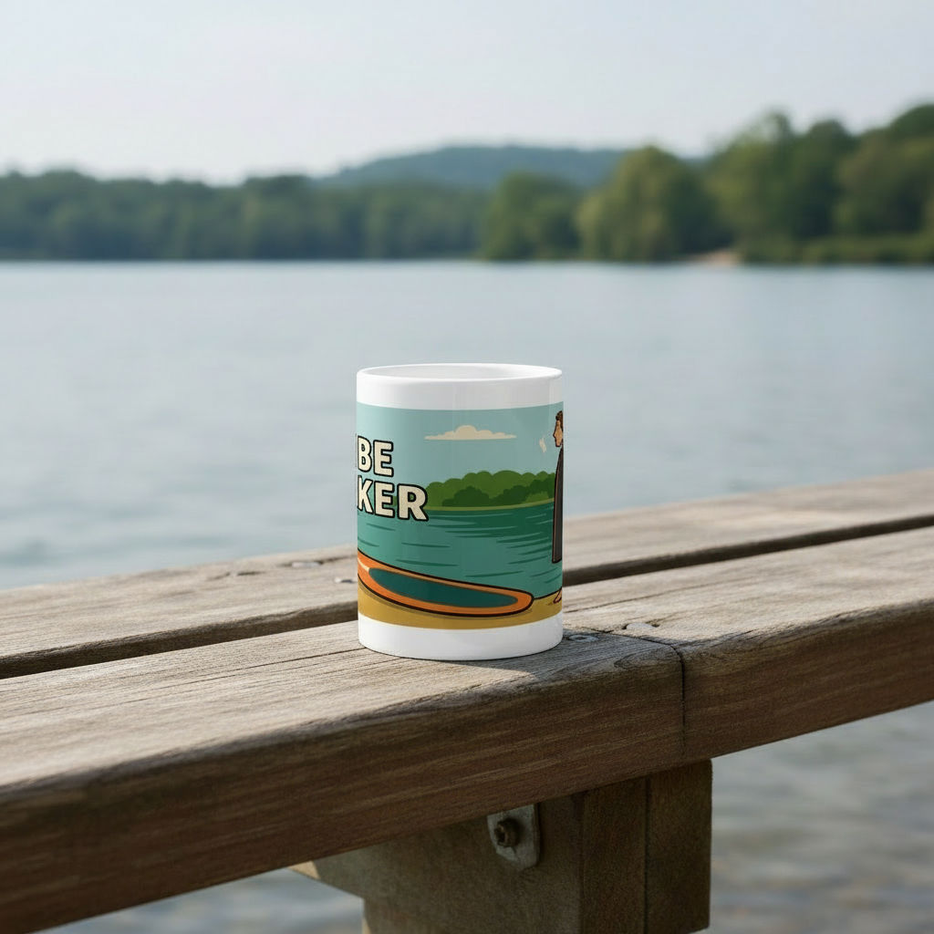 Dryrobe Wanker Ceramic Mug 15oz - for Him