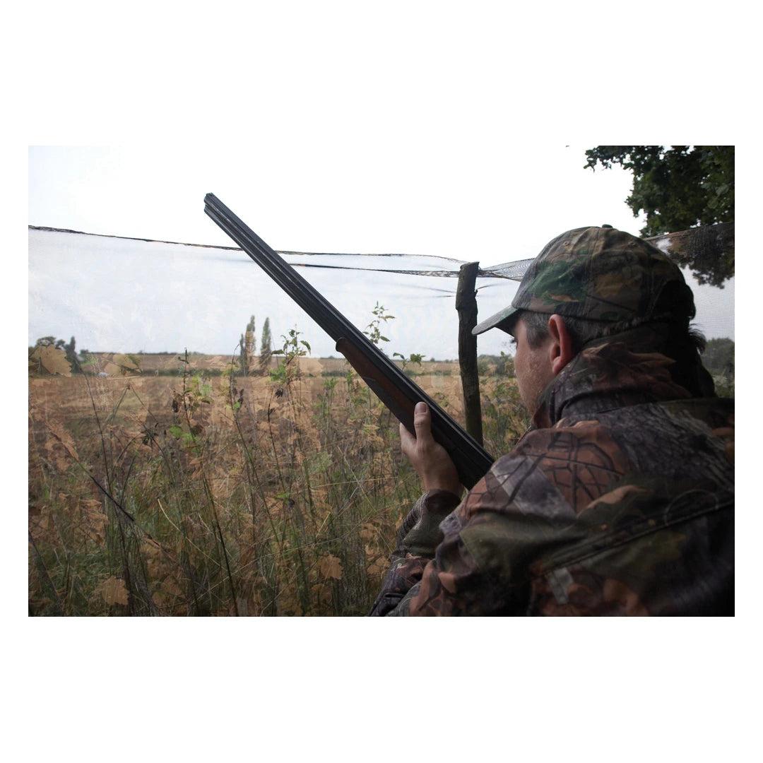 Jack Pyke Clearview Hide Net - English Oak Evo clear view from within