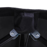 Outsunny Double Camping Cot Bed - Black underside frame detail