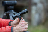 Nightfox Rugged Torch Tripod Mount - 1/4 inch tripod thread and adaptor