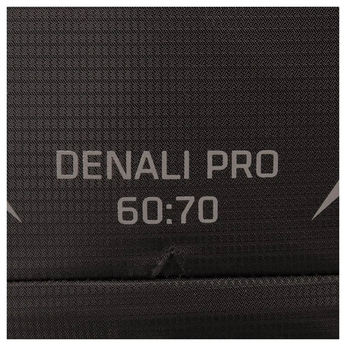 Vango Denali Pro 60:70 rucksack in black, Denali Pro 60:70 branding