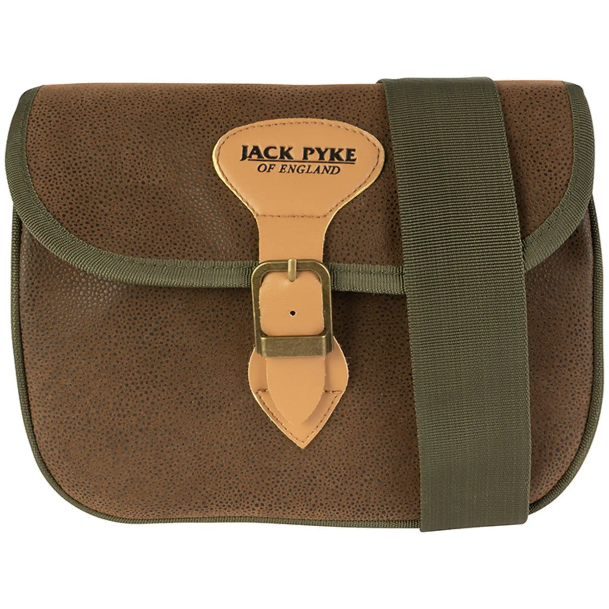 Jack Pyke Duotex Speed Loader Cartridge Bag - Brown colourway front