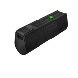 Rear of the Ledlenser FLEX5 power bank showing the USB-C port and printed ratings