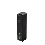 Ledlenser FLEX5 power bank standing upright with its battery cap closed and four green charge lights
