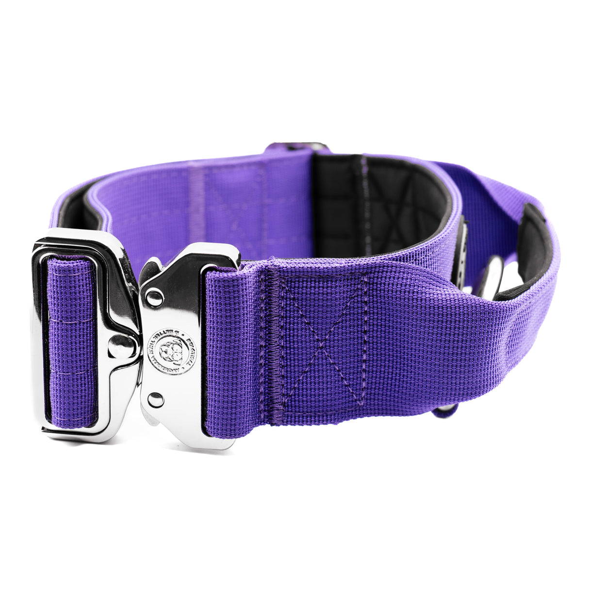 BTactical 5cm Nylon Dog Collar - Lavender Purple