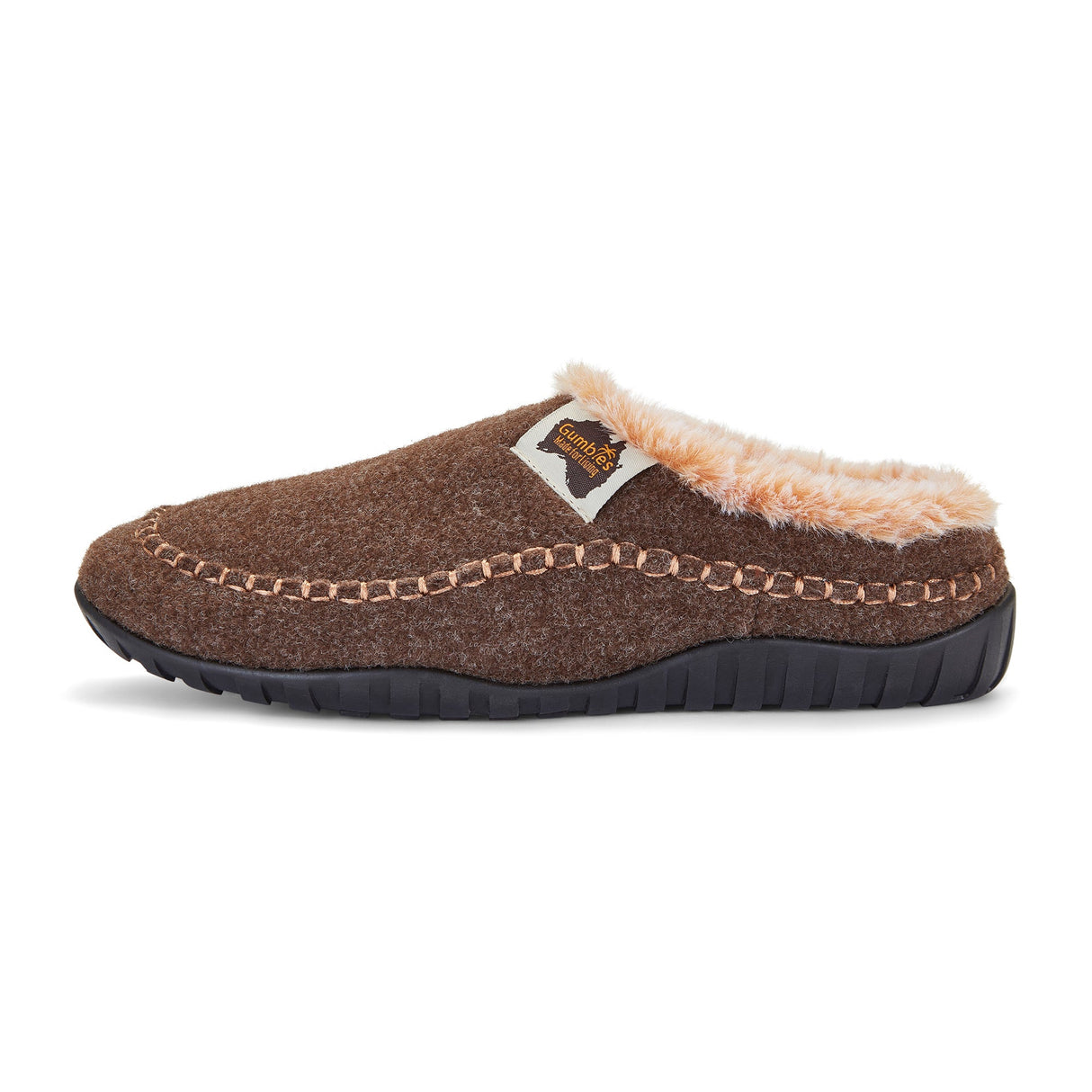 Gumbies Ossa Low Slippers - Women's Chocolate & Cream alternate view 9