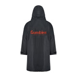 Gumbies S-Cape Changing Robe - Black & Burgundy alternate view 3