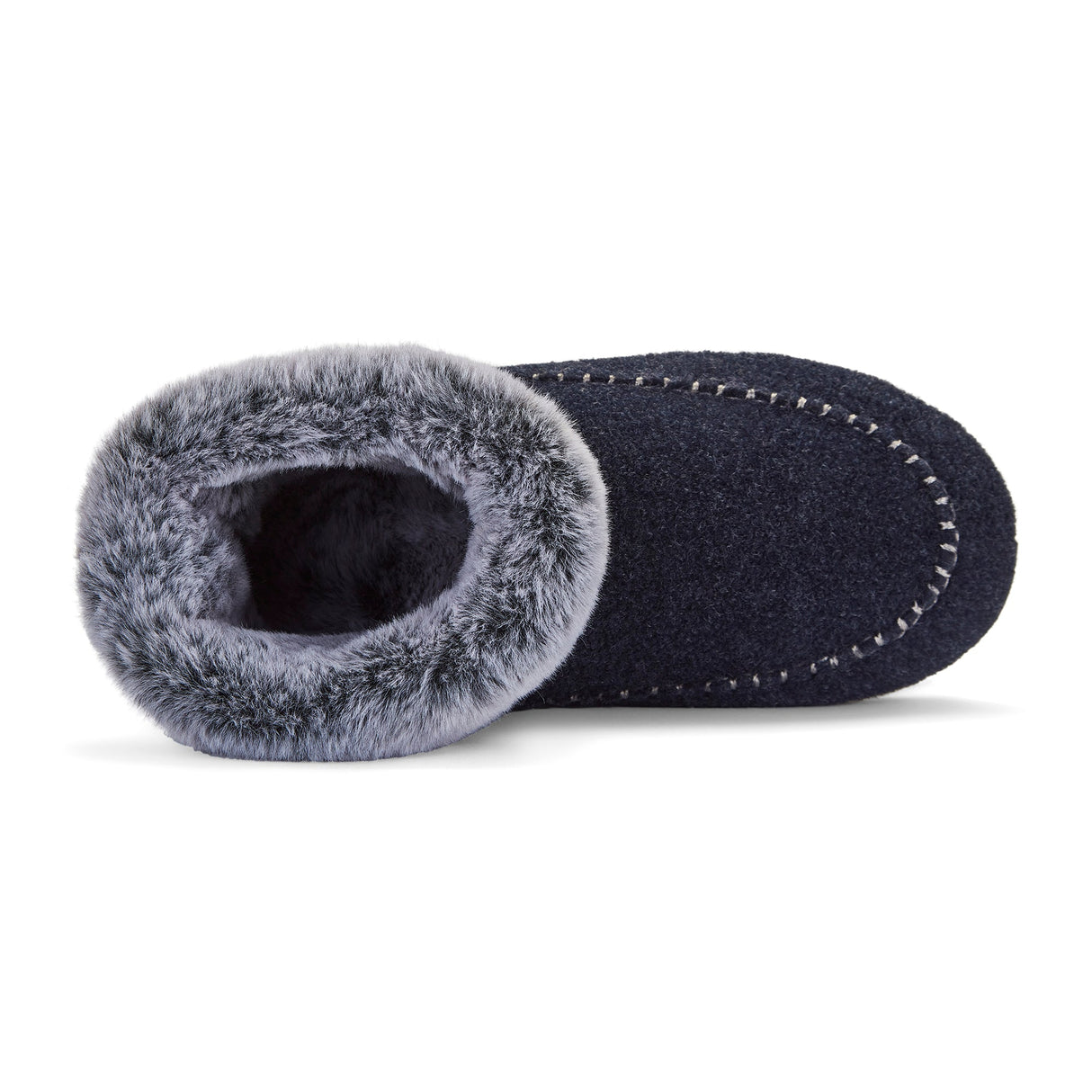 Gumbies Ossa High Slipper Boots - Women's Navy & Grey alternate view 6