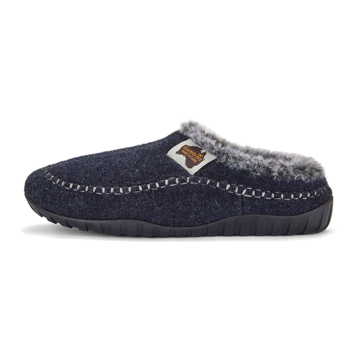 Gumbies Ossa Low Slippers - Women's Navy & Grey alternate view 6