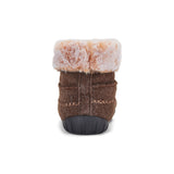 Gumbies Ossa High Slipper Boots - Women's Chocolate & Cream alternate view 6