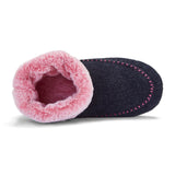 Gumbies Ossa High Slipper Boots - Women's Navy & Pink alternate view 3