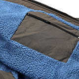 Gumbies S-Cape Changing Robe - Charcoal & Blue alternate view 6