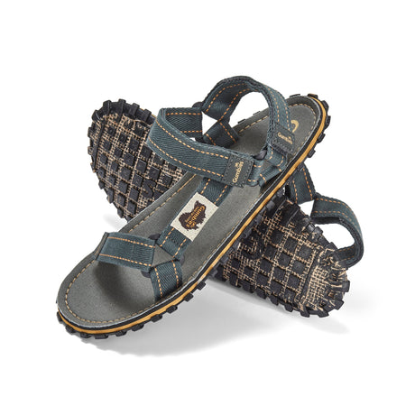 Gumbies Tracker Sandals - Men's Grey colourway front