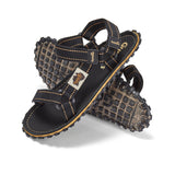 Gumbies Tracker Sandals - Men's Black colourway front