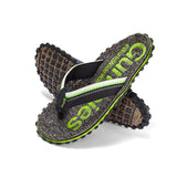 Gumbies Cairns Flip-Flops - Men's Lime colourway front