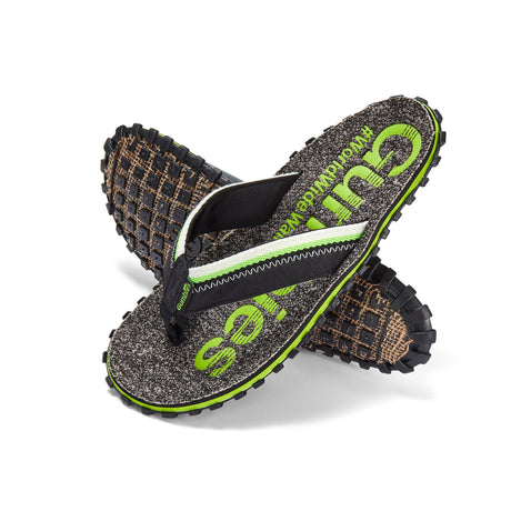 Gumbies Cairns Flip-Flops - Men's Lime colourway front