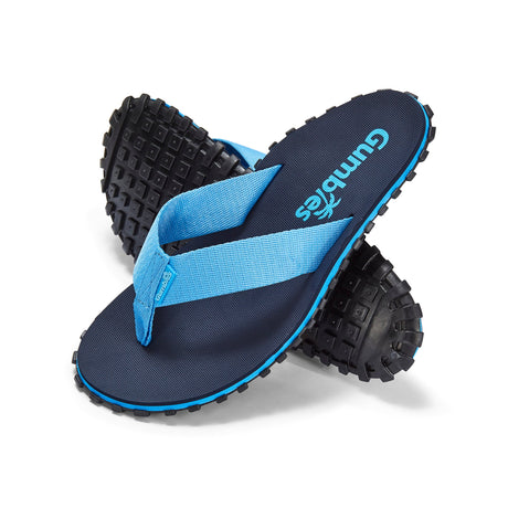 Gumbies Duckbill Flip-Flops - Men's Navy colourway front