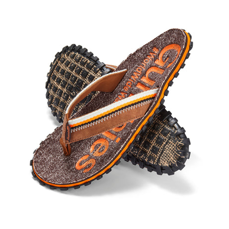 Gumbies Cairns Flip-Flops - Men's Orange colourway front