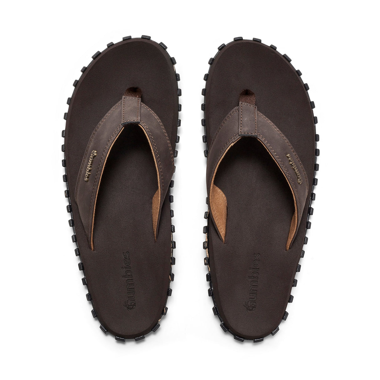 Gumbies Vegovert Flip-Flops - Women's Brown alternate view 6