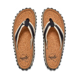 Gumbies Corker Flip-Flops - Men's Black alternate view 6