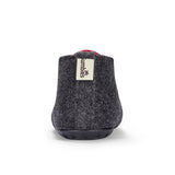 Gumbies Brumby Slipper Boots - Men's Charcoal & Red alternate view 6