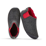 Gumbies Brumby Slipper Boots - Men's Charcoal & Red alternate view 2