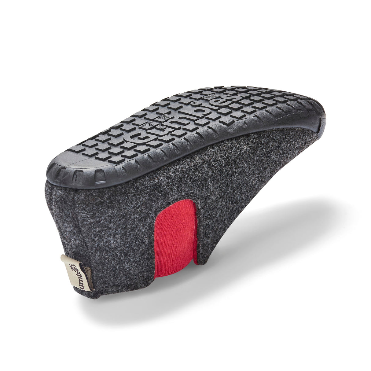 Gumbies Brumby Slipper Boots - Men's Charcoal & Red alternate view 3