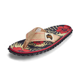 Gumbies Islander Flip-Flops - Women's Denim Hibiscus alternate view 5
