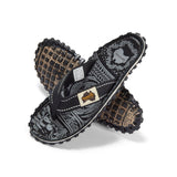Gumbies Islander Flip-Flops - Men's Midnight Black colourway front