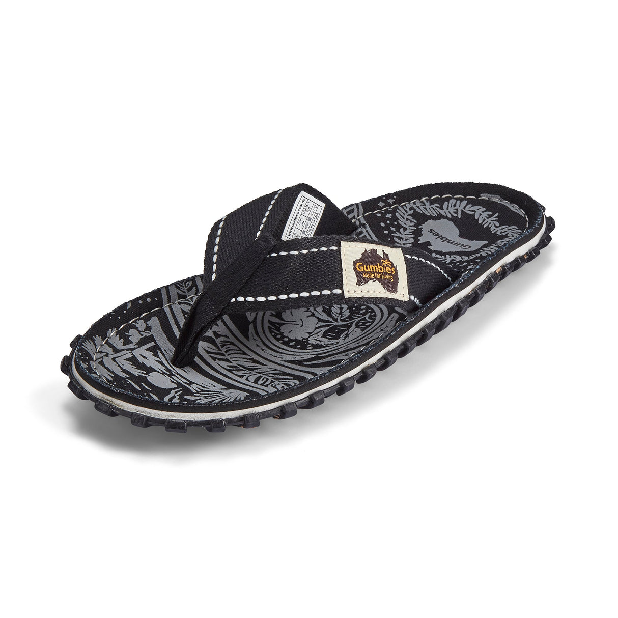 Gumbies Islander Flip-Flops - Women's Midnight Black alternate view 4