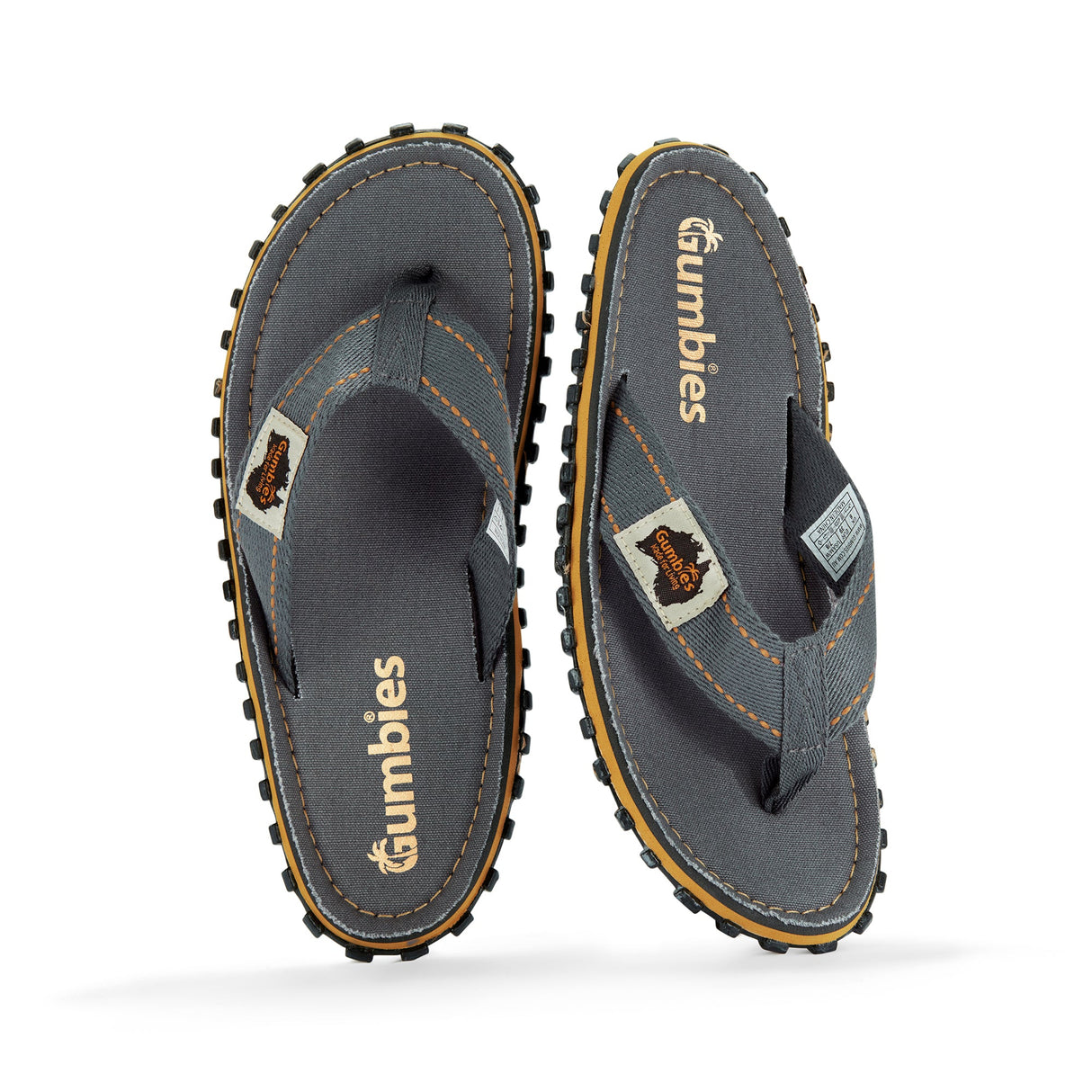 Gumbies Islander Flip-Flops - Women's Classic Grey alternate view 2