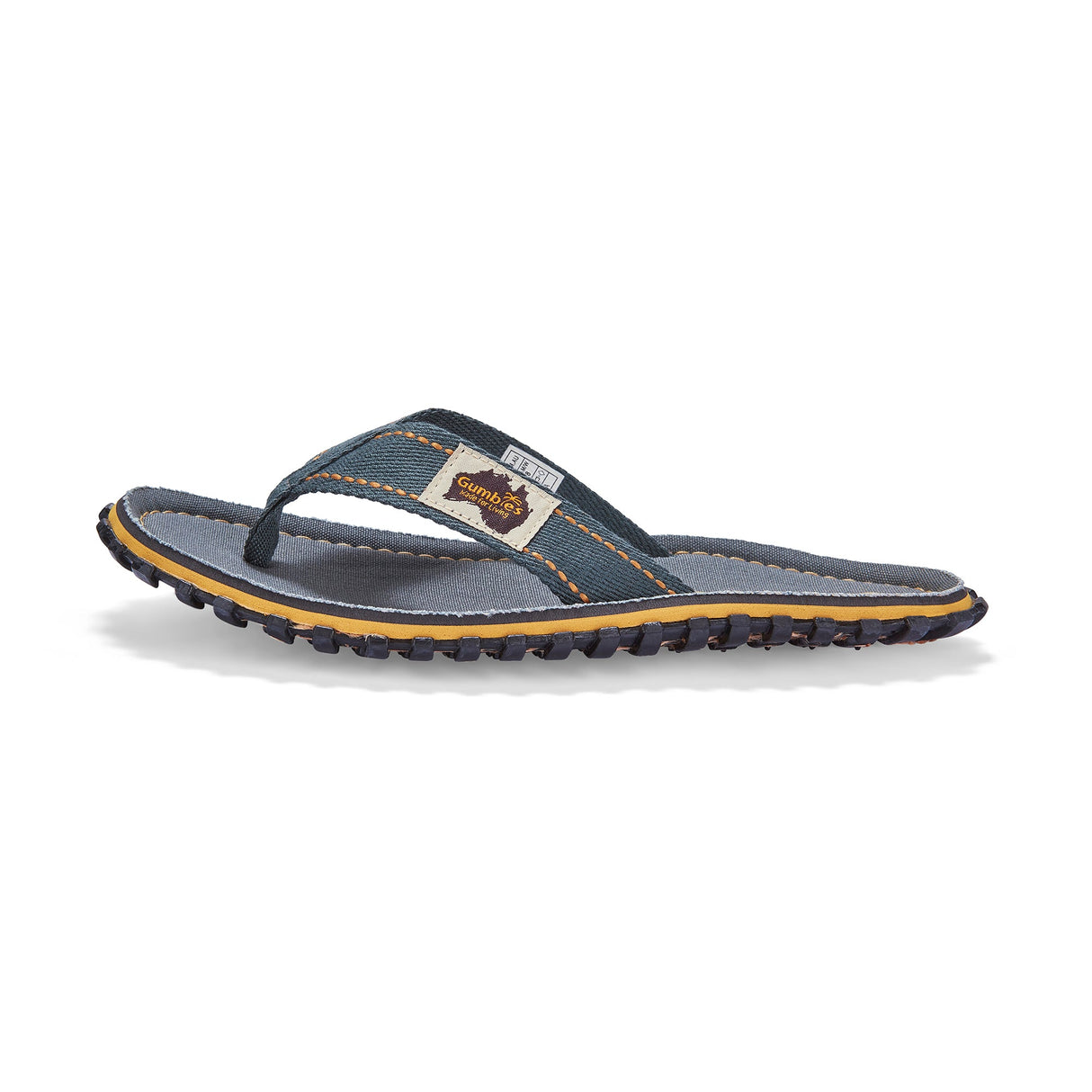 Gumbies Islander Flip-Flops - Men's Classic Grey alternate view 6