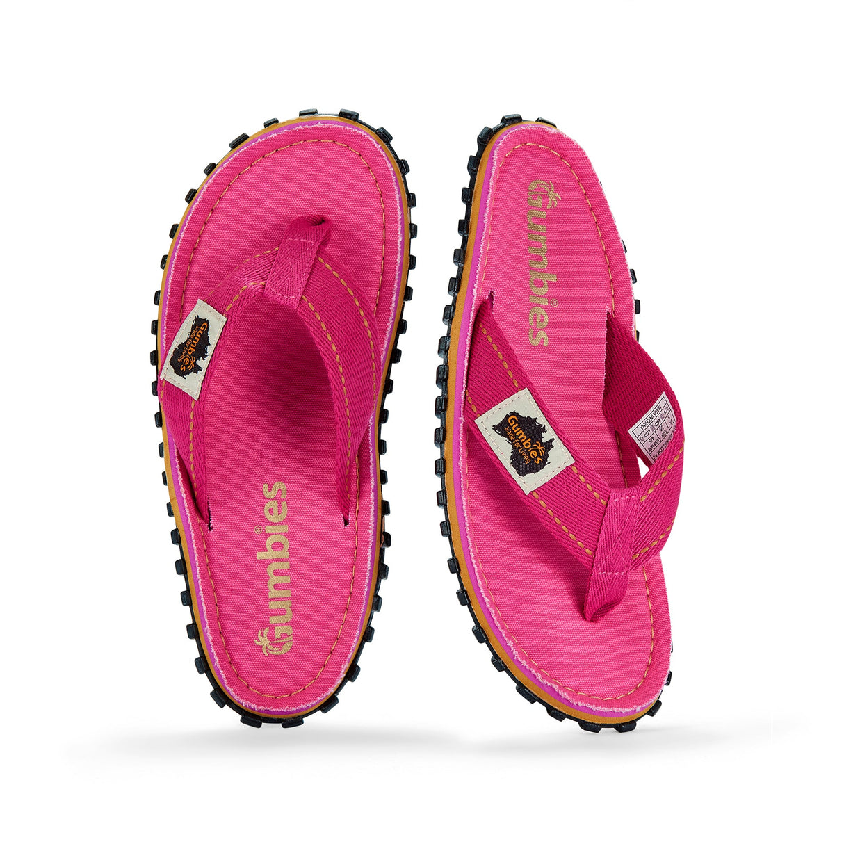 Gumbies Islander Flip-Flops - Women's Classic Pink alternate view 2