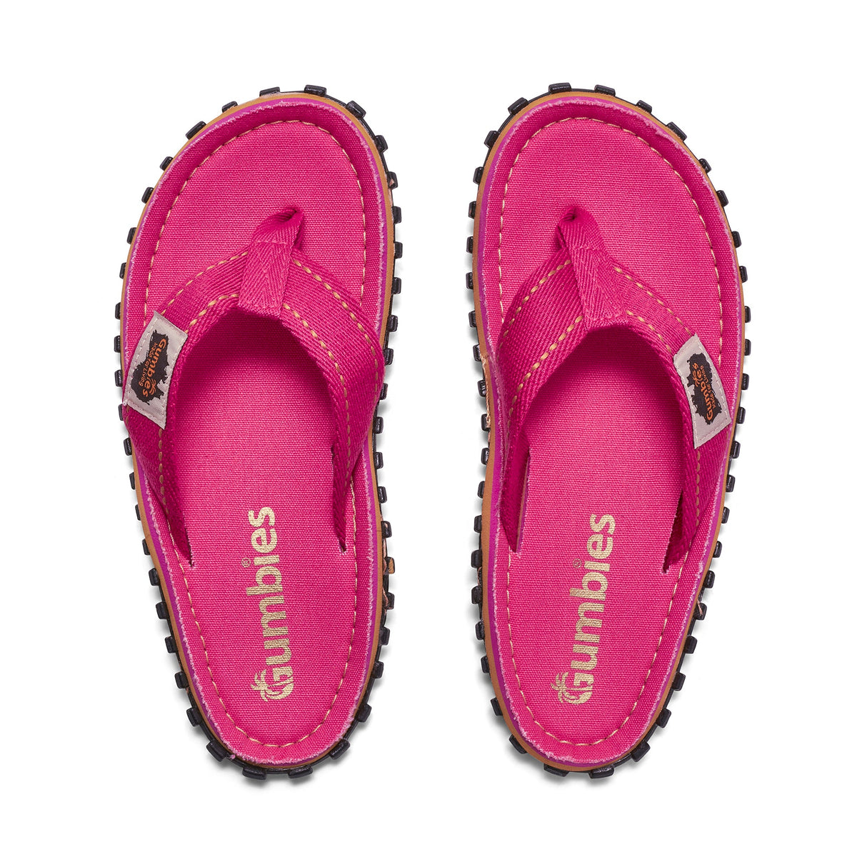 Gumbies Islander Flip-Flops - Women's Classic Pink alternate view 3