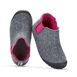 Gumbies Brumby Slipper Boots - Women's Grey & Pink alternate view 2