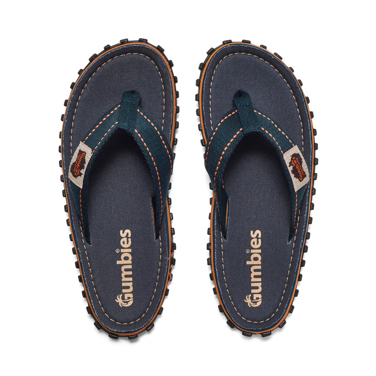 Gumbies Islander Flip-Flops - Women's Classic Navy alternate view 4