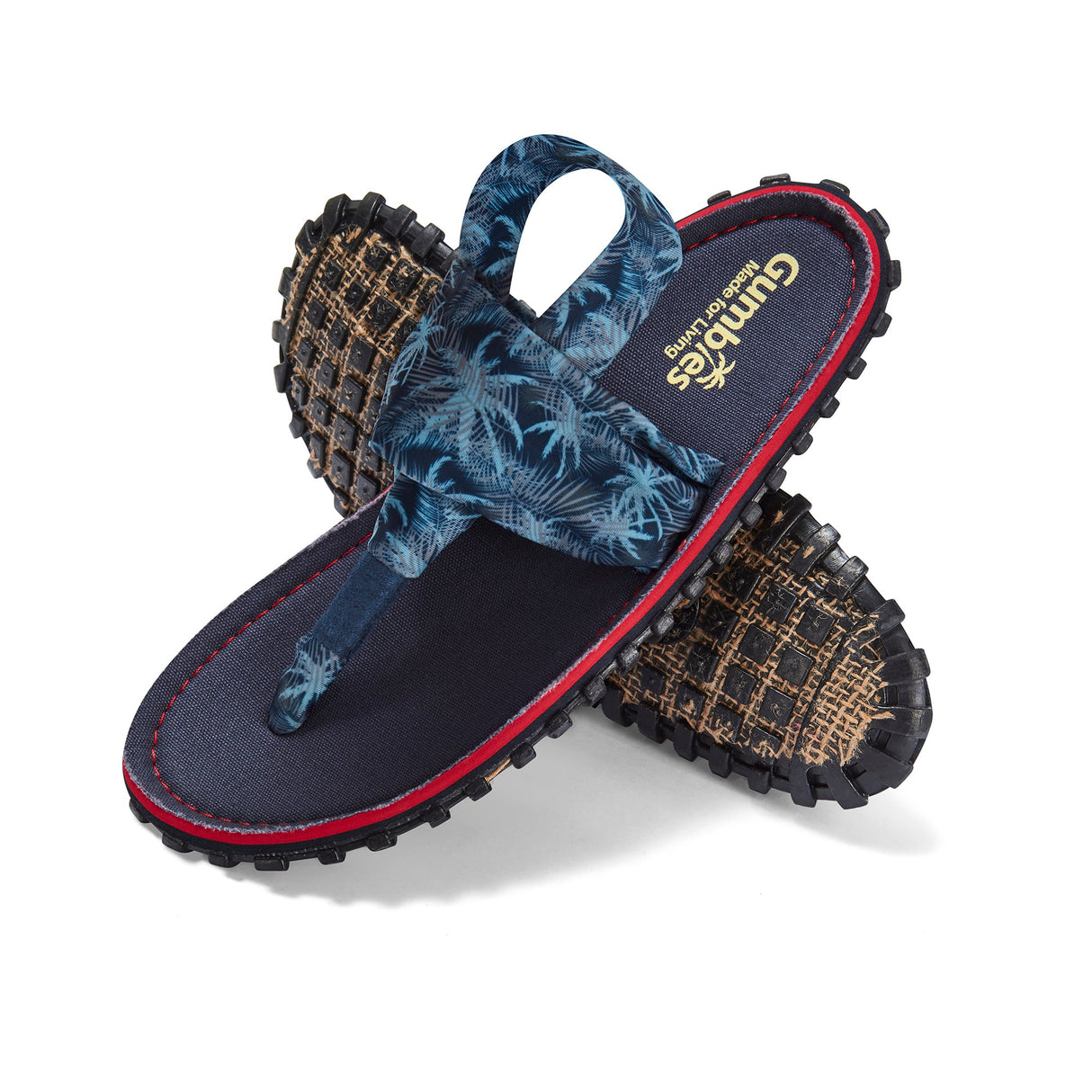 Gumbies Slingback Sandals - Women's Navy colourway front