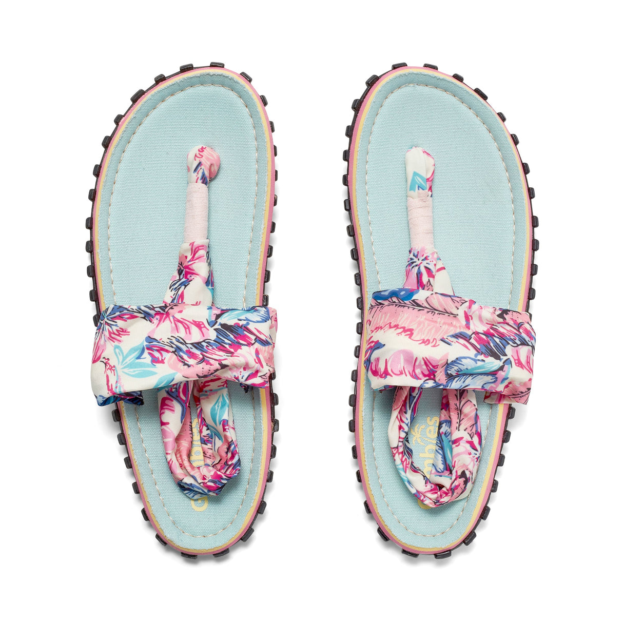 Gumbies Slingback Sandals - Women's Mint / Pink alternate view 4
