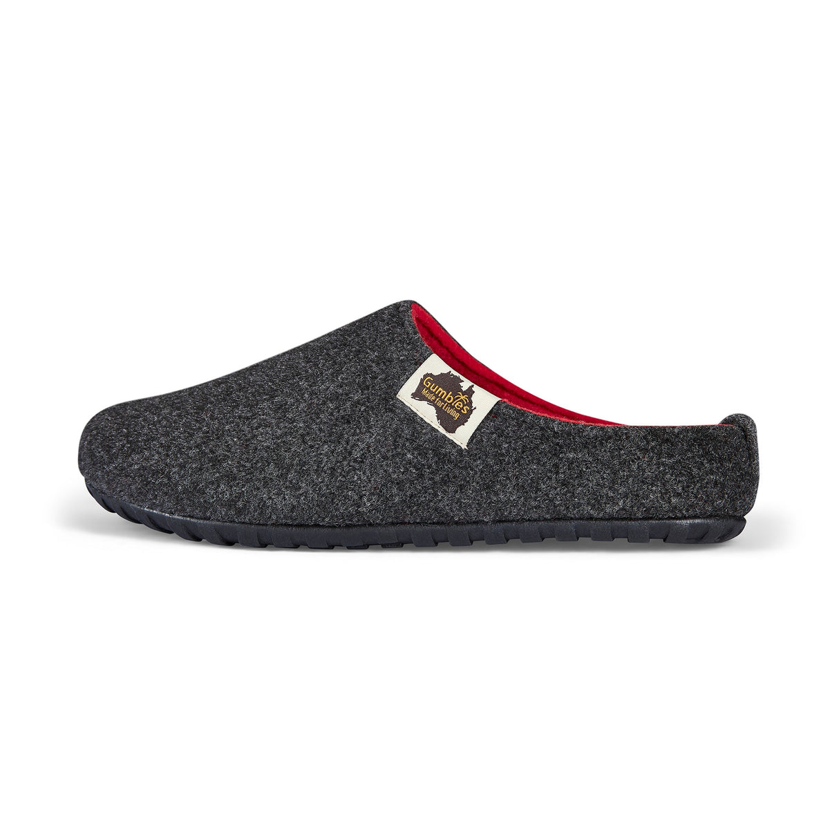 Gumbies Outback Slippers - Women's Charcoal & Red alternate view 4