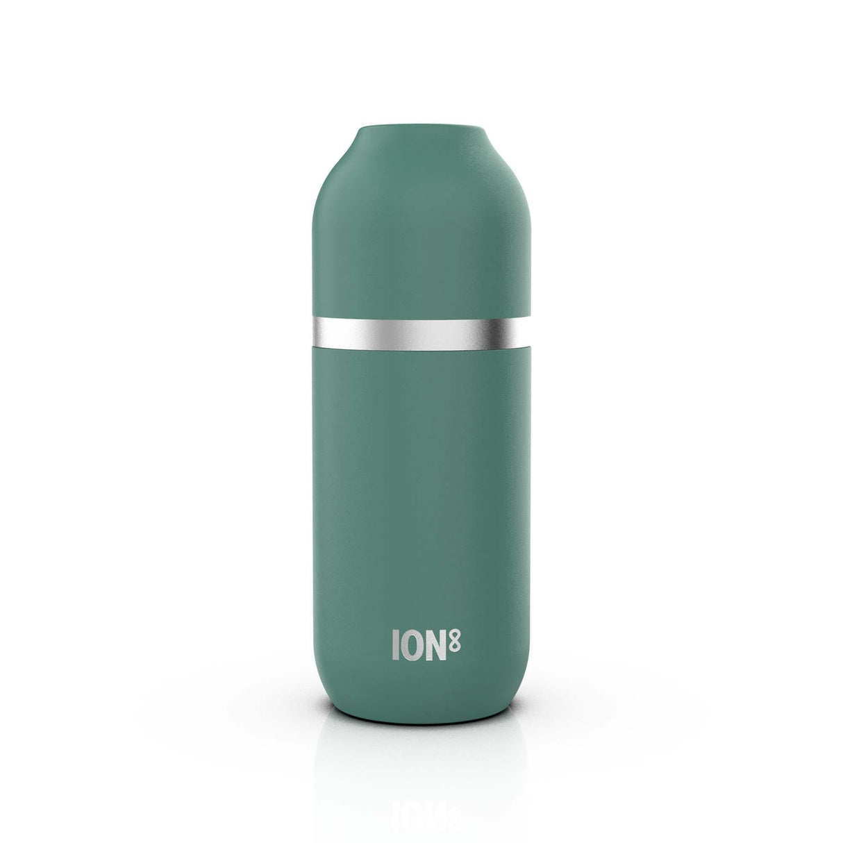 ION8 Luma Insulated Steel Flask & Mug, Green, 700ml