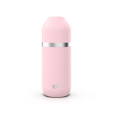 ION8 Luma Insulated Steel Flask & Mug, Rose Quartz, 700ml