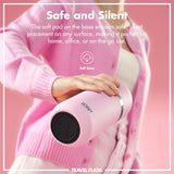 ION8 Luma Insulated Steel Flask & Mug, Rose Quartz, 700ml