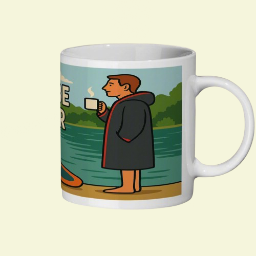 Dryrobe Wanker Ceramic Mug 11oz - for Him