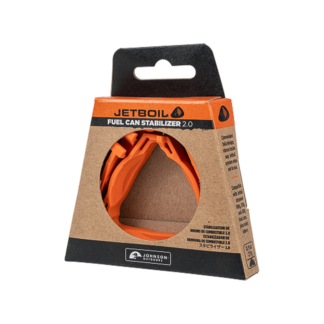 Jetboil Fuel Can Stabilizer 2.0 - Orange packaging