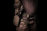 Coyote Brown Kydex Customs 2" Shooter Belt