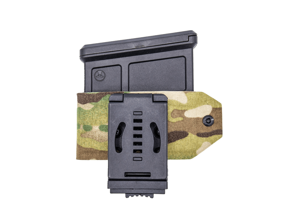 Ares Striker Magazine Carrier in Multicam wrap from the back