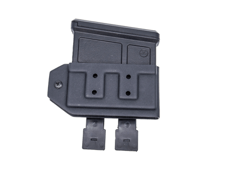 Ares Striker Magazine Carrier in black from the front