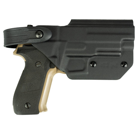 Kydex Customs L2S Sig 226 Holster from the front on white background