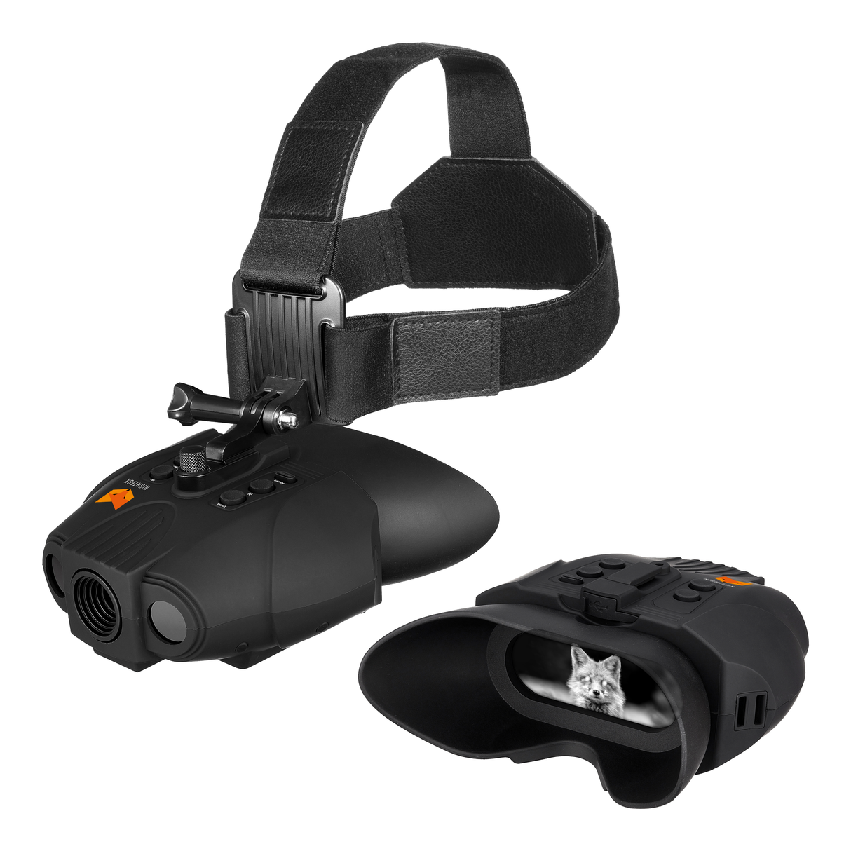 Nightfox Swift Night Vision Goggles - with head strap, two angles